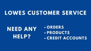 lowes customer service phone number