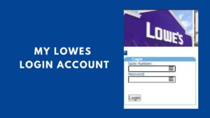 my lowes login account