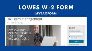 lowes w-2 form mytaxform